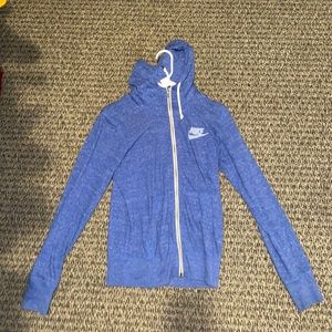 Nike Blue Zip Up